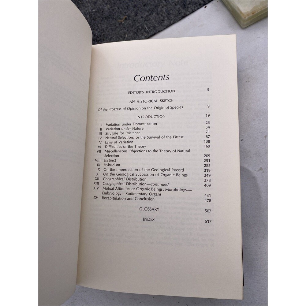 The Origin of Species Charles Darwin Harvard Classics Vol 11 Grolier 1980s Repri - Picture 15 of 15
